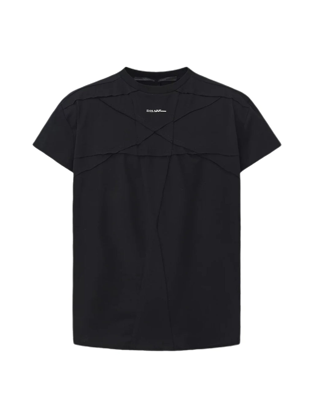 Disark Strap Rivet Short Sleeve T-Shirt