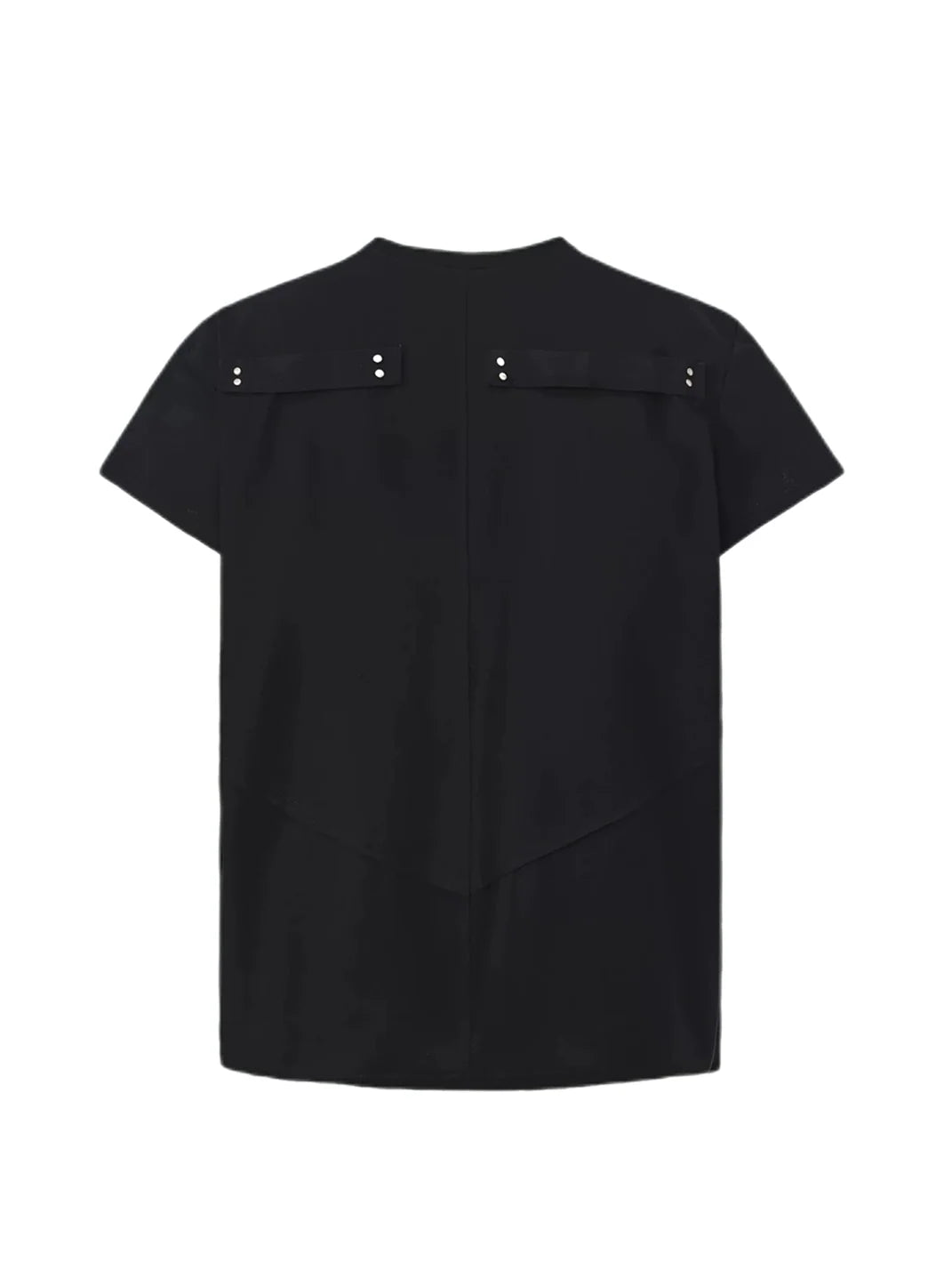 Disark Strap Rivet Short Sleeve T-Shirt