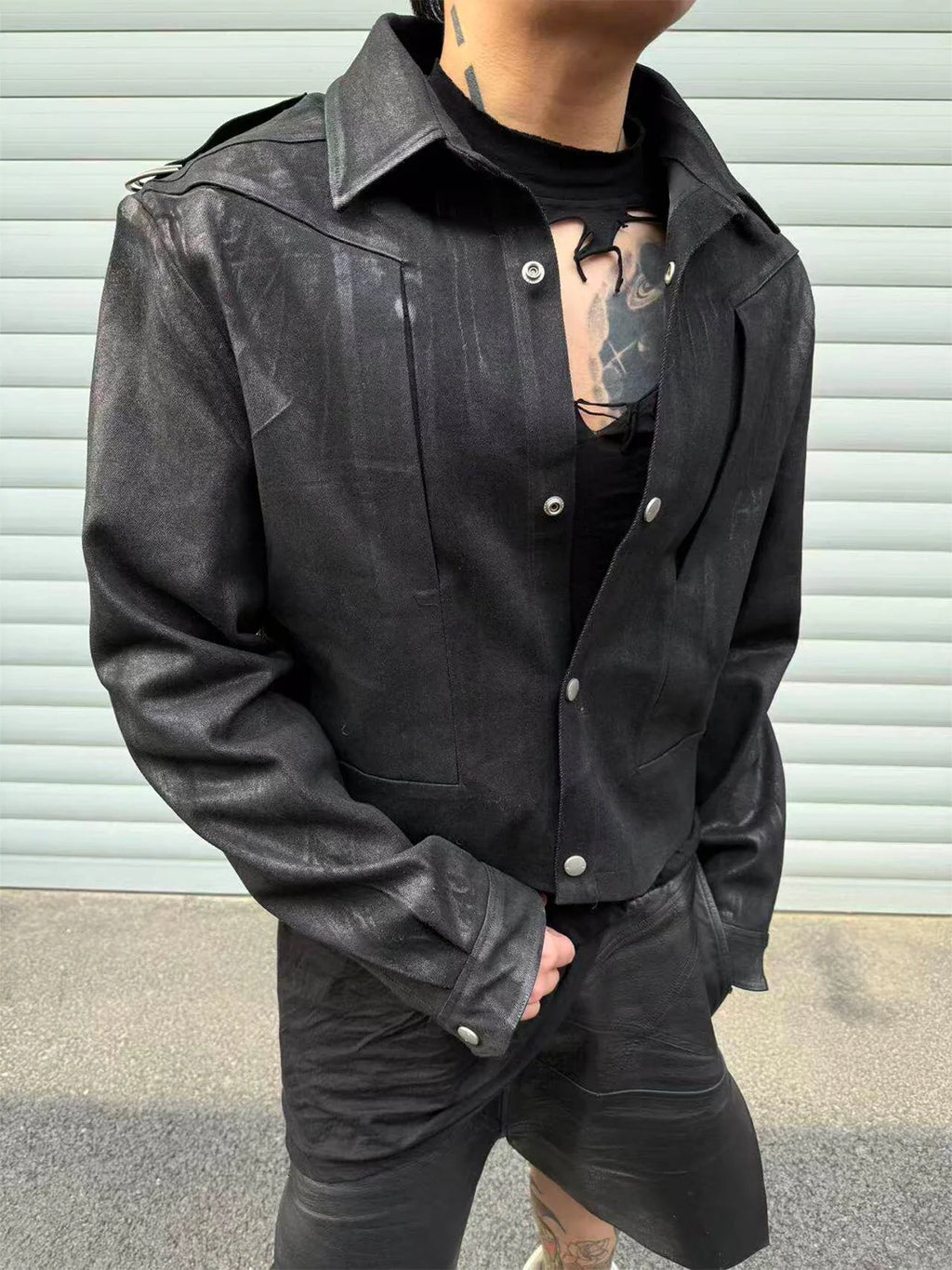 Disark Waxed Denim Jacket
