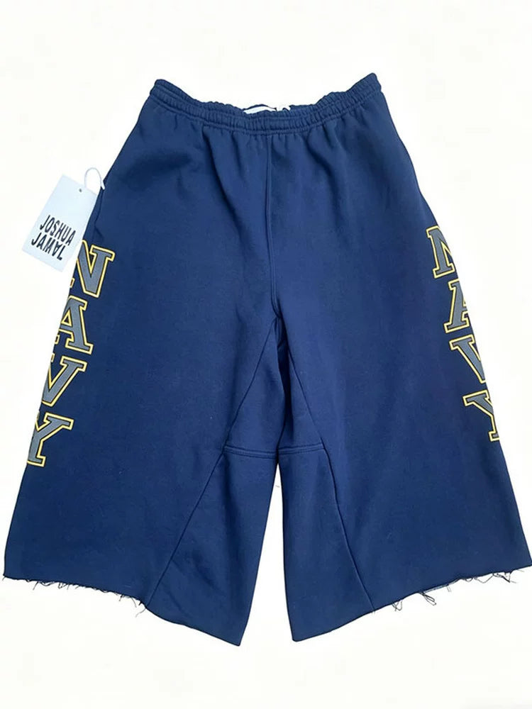 Joshua Jamal Navy Shorts