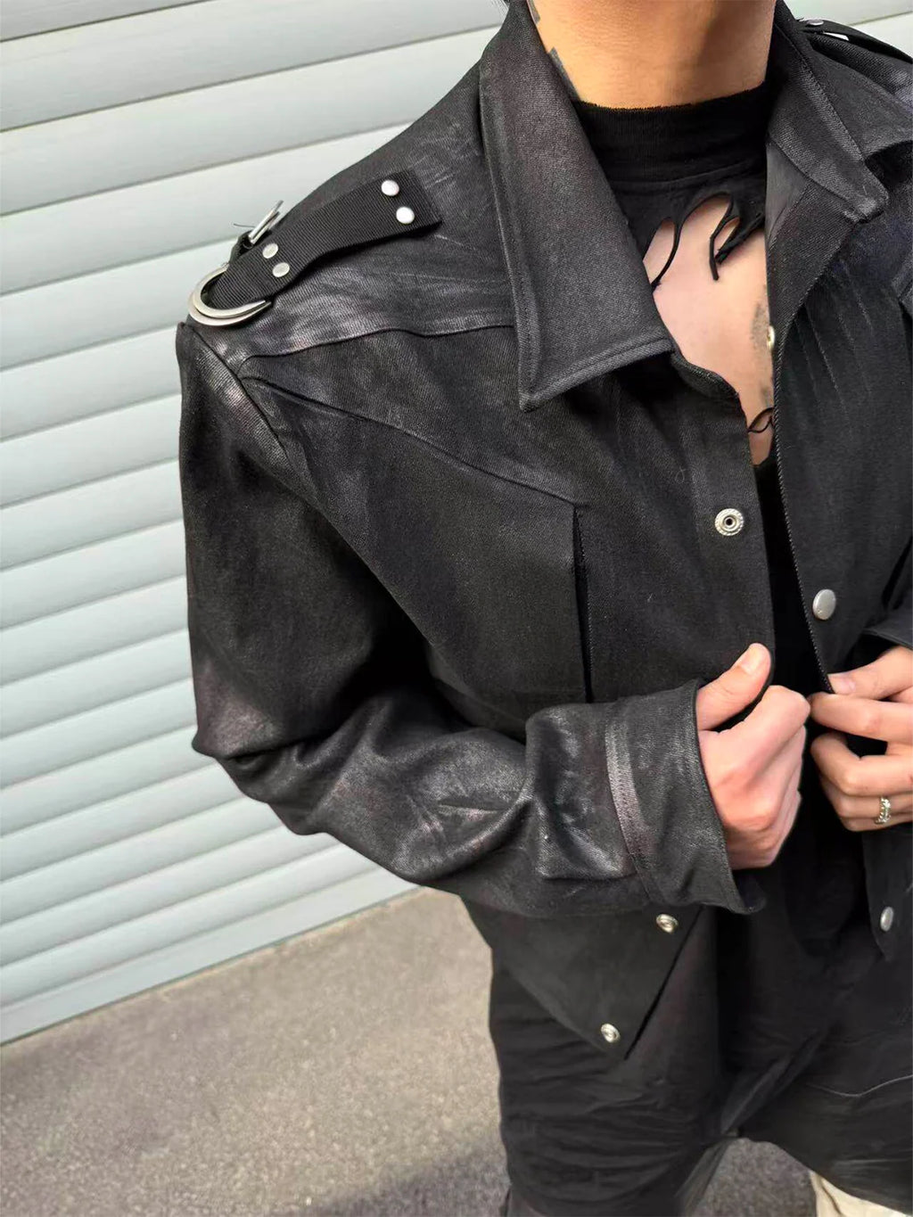 Disark Waxed Denim Jacket