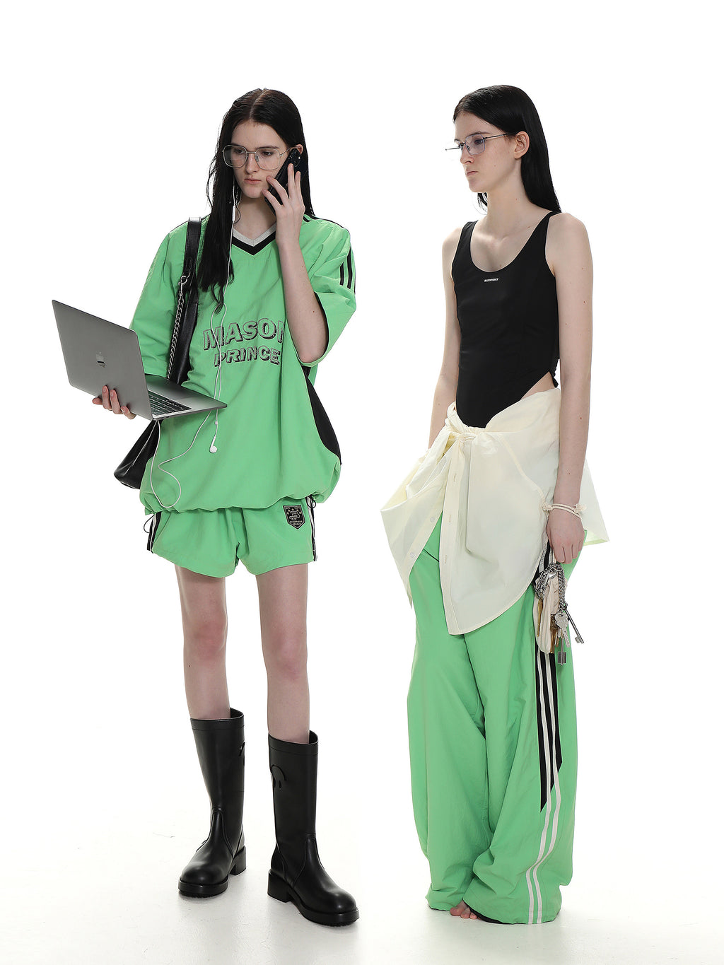 Mason Prince Neon Green Trackpants