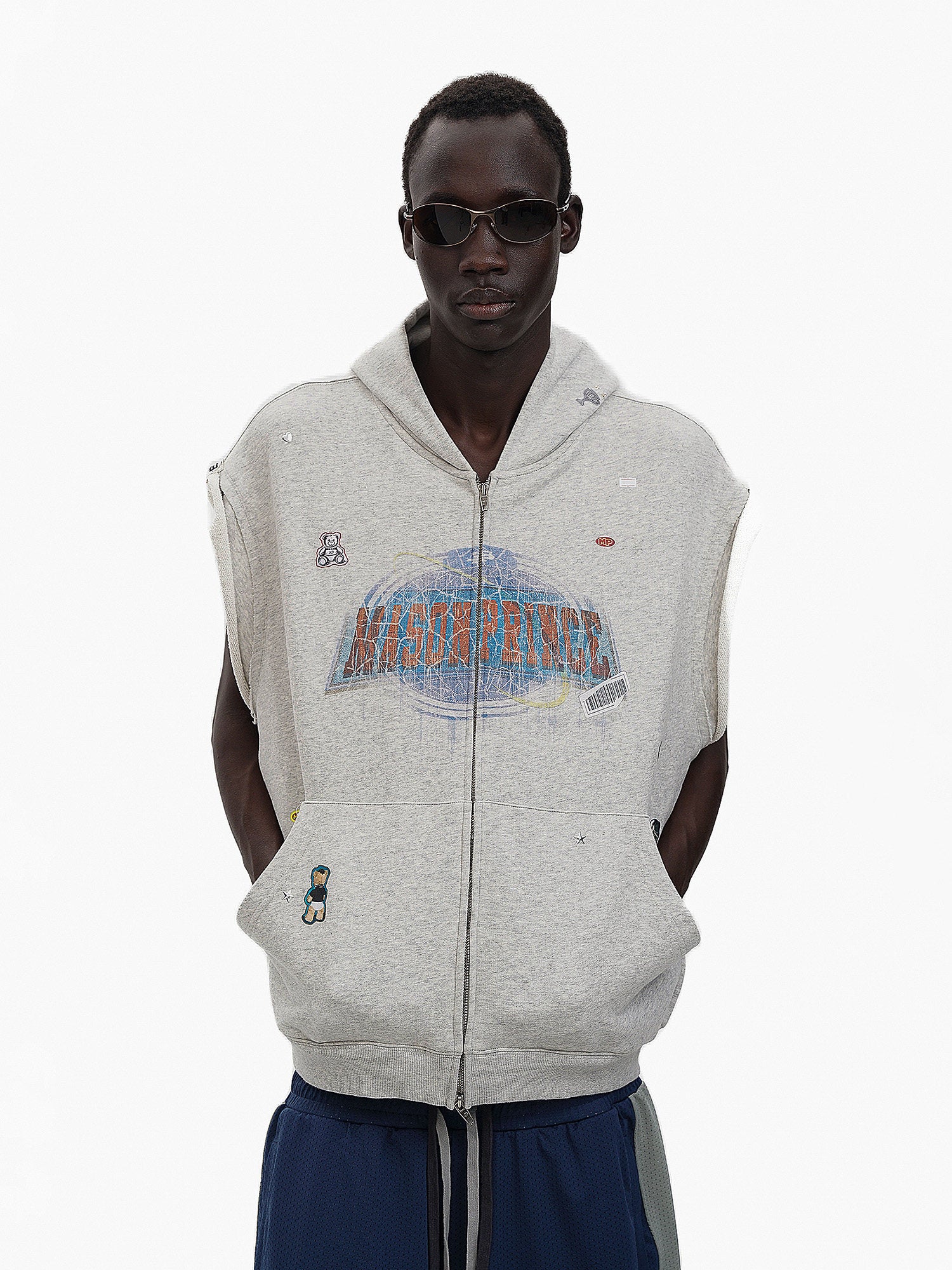 Mason Prince Sleeveless Hoodie